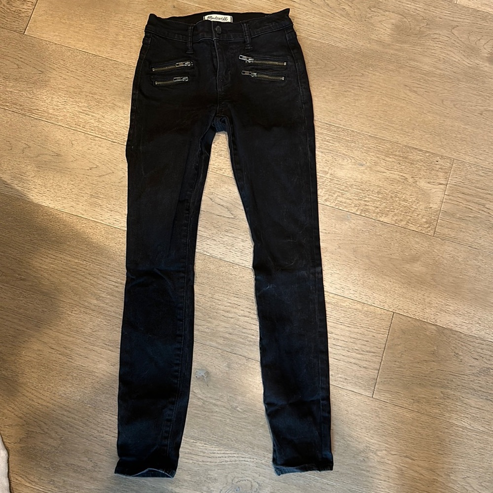 Madewell mid rise skinny jeans